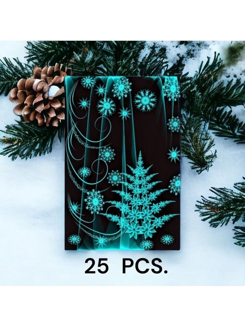 25 10X13 Emerald Tree Poly Mailer PRICE IS FIRM - Picture 4 of 8